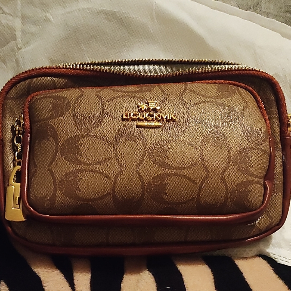 Brown Monogram Crossbody Bag